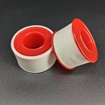 Adhesivo de óxido de zinc de alta calidad Perforatd yeso con CE &amp; ISO plástico pueden