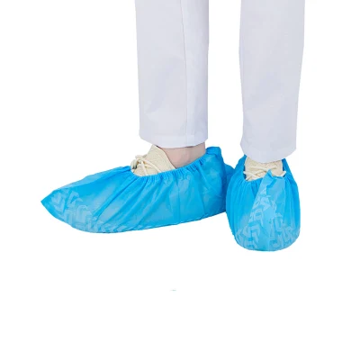 El Polvo Non-Woven Non-Slip desechables cubrezapatos