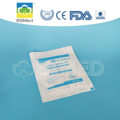 Algodón absorbente desechable aprobado por la CE ISO hisopo con/sin gasa Rayos X.