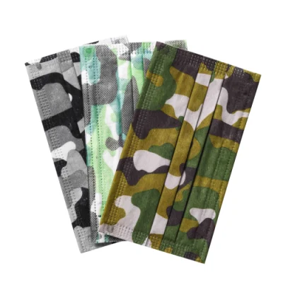 Tratamiento quirúrgico/Tipo iir/Protección/médico/Seguridad/Nonwoven 3ply/4ply Mascarilla desechable con elástico Ear-Loops/tie-on