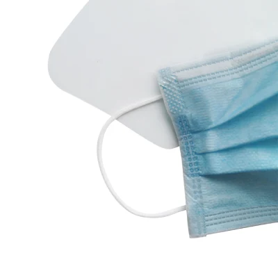 La FDA aprobó el CE de tipo médico Anti-Fog desechables Mascarilla Iir protector transparente con mascarilla quirúrgica con visera de protección médica