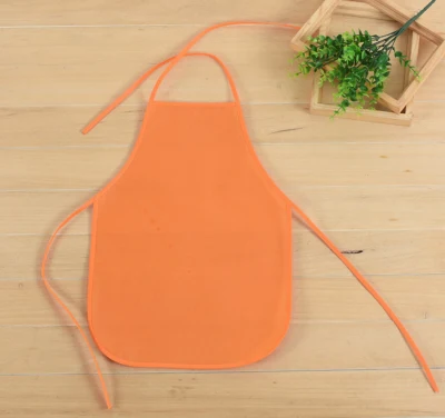 Venta caliente Non-Woven Amzaon impermeables desechables niños delantal de dibujo