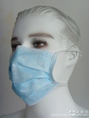 Venta de stock para atar en Nonwoven máscara facial