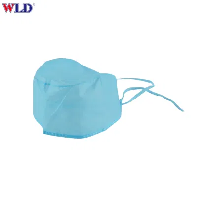 Tira Tejida desechables tapa tapa de culata Bouffant Clip Cabello Médico Quirúrgico de la Red Hat