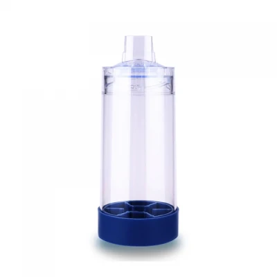 350ml Aerocamera con máscara de silicona Cámara de aerosol para el asma 300ml Espaciador MDI con máscara de silicona