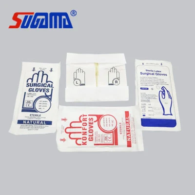 Mayorista de seguridad de protección guantes de látex Powered guantes quirúrgicos