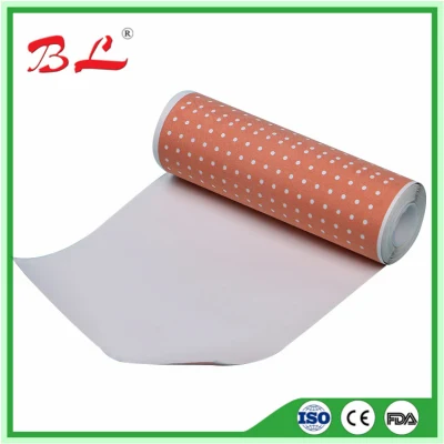 Piel de la herida de la piel Color de primeros auxilios cinta de rollo de Sparadrap Zinc Yeso adhesivo de óxido -F