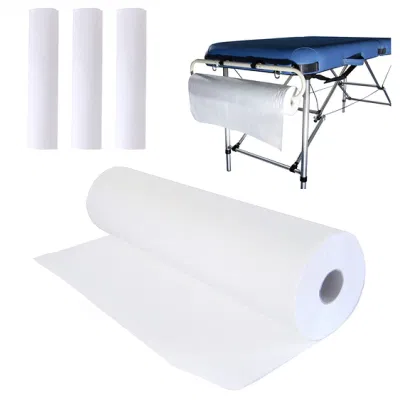 Resistencia al desgarro desechable no tejido de la cama de hoja de masaje para Salón de belleza o Hospital