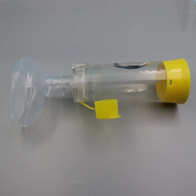 Dispositivo de Tratamiento de Medicina Respiratoria antiestático Aerochamber Portátil para aerosoles espaciador