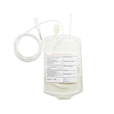 Bolsa de sangre desechable Individual/Doble/Triple/transferencia /cuádruples