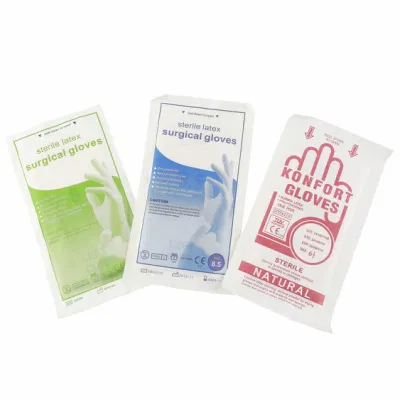 Mayorista de seguridad de protección guantes de látex Powered guantes quirúrgicos