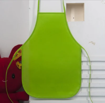 Venta caliente Non-Woven Amzaon impermeables desechables niños delantal de dibujo