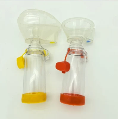 Asma espaciador y cámara de retención de aerosol Inhaler médico Aerocamera Asma Espaciador