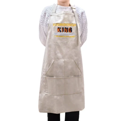 Delantal de cocina personalizados Non-Woven delantal delantal de tela Logotipo personalizado