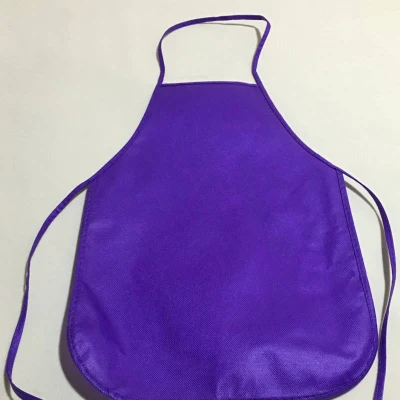 Mayorista de fábrica barata niños delantal de no tejido