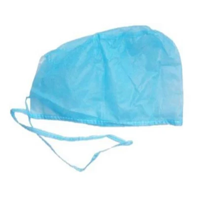 PP no tejido desechable Doctor Cap Surgeon Hat Tie on Gorra quirúrgica