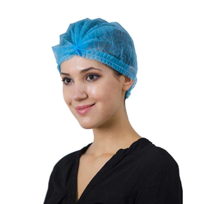 Hairnets desechables no tejidos/ tapa de bouffant/ cubierta para la cabeza