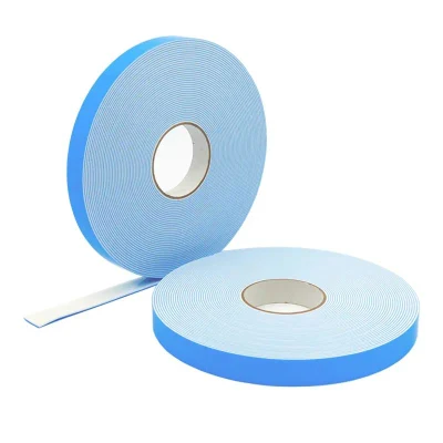 La película azul negro de espuma espuma de polietileno de doble cara cinta adhesiva Cintas de espuma de poliuretano