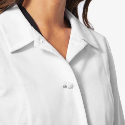 Fábrica personalizada Precio mayorista Hospital Clínica Dental Doctor Enfermería Uniformes Bata de laboratorio blanca médica