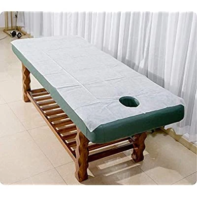 Suministro médico, tela no tejida desechable personalizada, sábana de cama de masaje de Hospital médico quirúrgico sin elástico para uso en Hospital Hotel SPA
