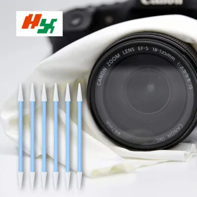 Industrial Cleanroom algodón espuma de poliéster bastoncillos de limpieza desechables sin pelusa