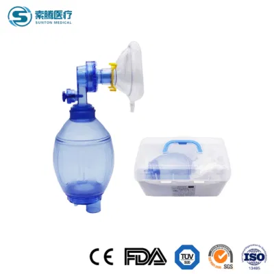 Sunton muestra disponible de los anillos de Gancho desmontable de color oscuro y seco en condiciones de limpieza manual de PVC de China de fábrica Resuscitator