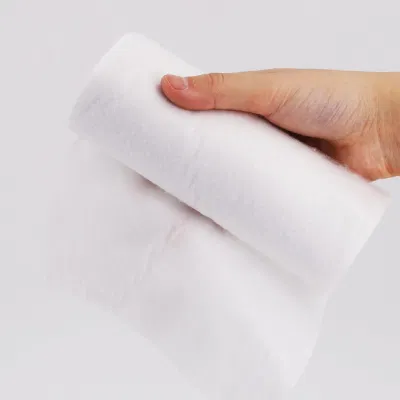 Rollo ortopédico blanco suave quirúrgico médico del relleno del molde del algodón/del poliéster/de la viscosa 70g/75g/80g/85g