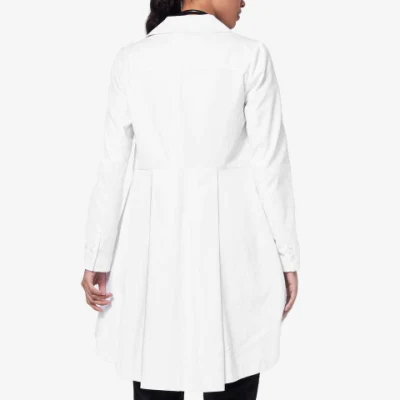 Fábrica personalizada Precio mayorista Hospital Clínica Dental Doctor Enfermería Uniformes Bata de laboratorio blanca médica
