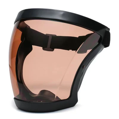 Mascarilla protectora para la cara antiniebla Super Clear para adultos transparente Máscara facial transparente de plástico
