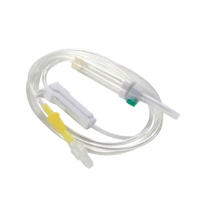 Económico Buret desechable IV sistema de infusión y componentes con Filtros