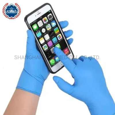 En Stock guante de látex el examen de grado médico o quirúrgico guantes desechables
