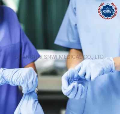 En Stock guante de látex el examen de grado médico o quirúrgico guantes desechables
