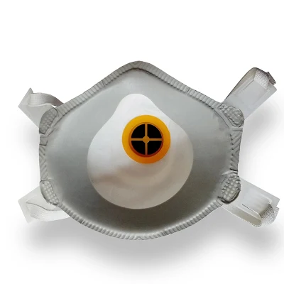 Máscara anti-polvo Anti-niebla y neblina PM2,5 respiración desechable cara FFP2 Mascarilla para el polvo