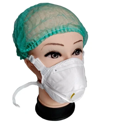 Máscara anti-polvo Anti-niebla y neblina PM2,5 respiración desechable cara FFP2 Mascarilla para el polvo