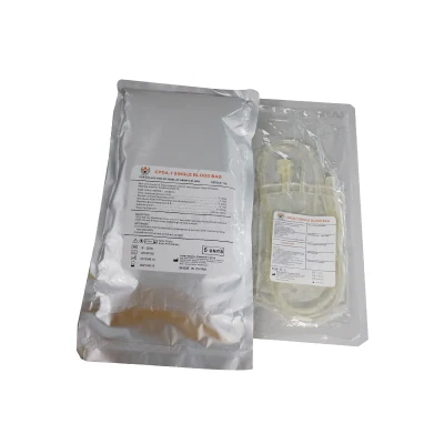 Sy-L105 estériles desechables médicos Individual/Doble/Triple/cuadruplicar la bolsa de sangre para la colecta de sangre