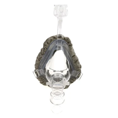 Máscara de cara completa Liner Gris Liner mascarilla de respiración Cojín de algodón Funda de tela de máscara de cara completa con cojín de algodón transpirable