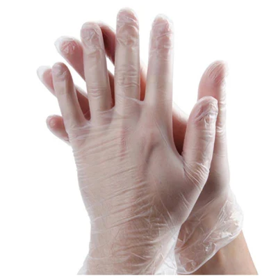 Guantes de examen de látex desechables esterilizados sin polvo o polvo