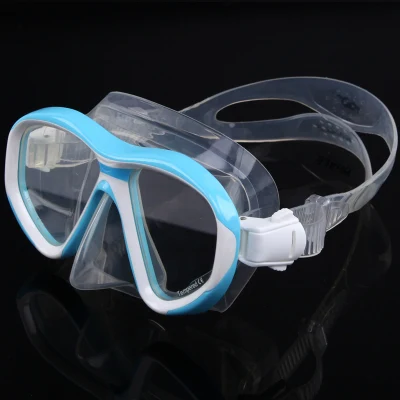 Señoras Popular Montar la correa de silicona suave de la FDA máscaras de buceo