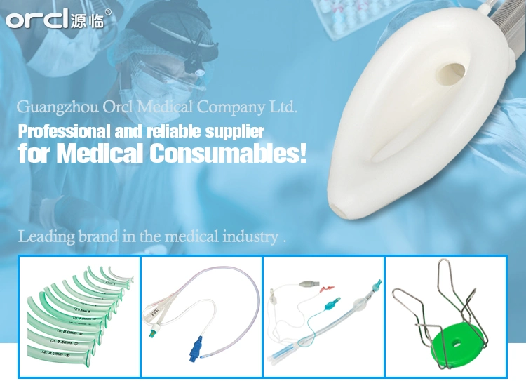 Orcl Manufacturer Wholesale Silicone Reusable Reinforced Easy Laryngeal Airway Mask