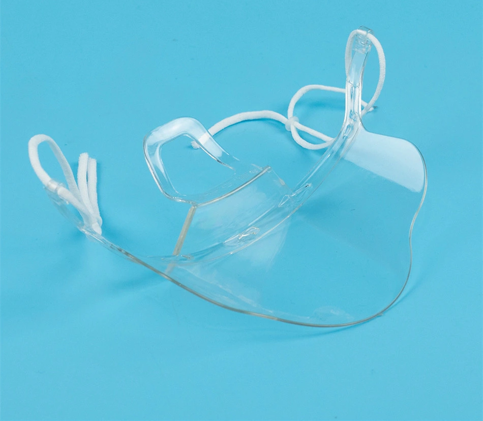 2023 Reusable Anti Fog Pet Plastic Shield Transparent Face Mask