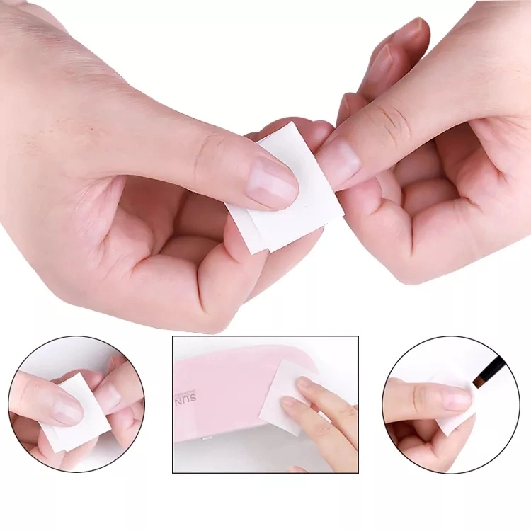 240PCS Customized Size and Logo Antiseptic Nail Wipe Alcohol Prep Pads 75% Isopropyl Ethyl Prep Pads