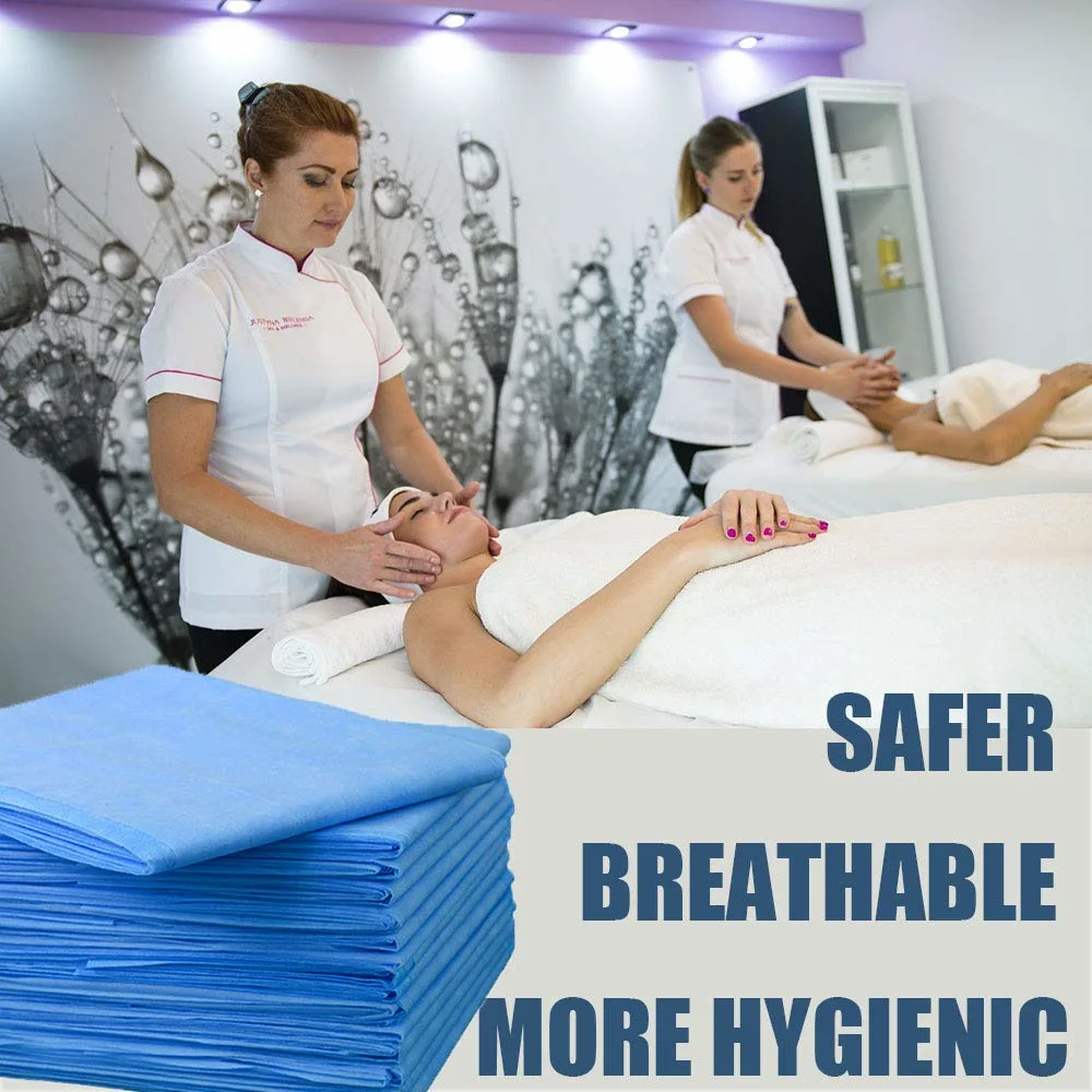 Disposable Non Woven Massage Waterproof Bed Sheet for Massage Table