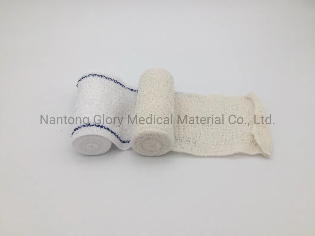 Spandex and Cotton Elastic Crepe Bandage