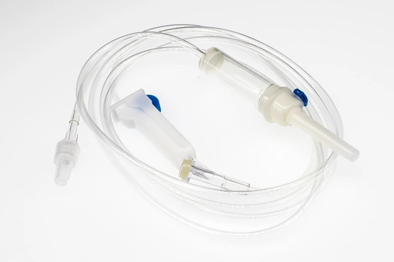 Inexpensive Medical Burette Disposable IV Infusion Set and Components with Filters