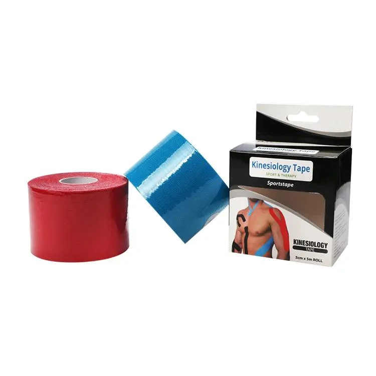 Hot Sale 5cmx5m Medical Kinesio Tape Kinesiology Zinc Oxide Kinesiology Plaster Tape