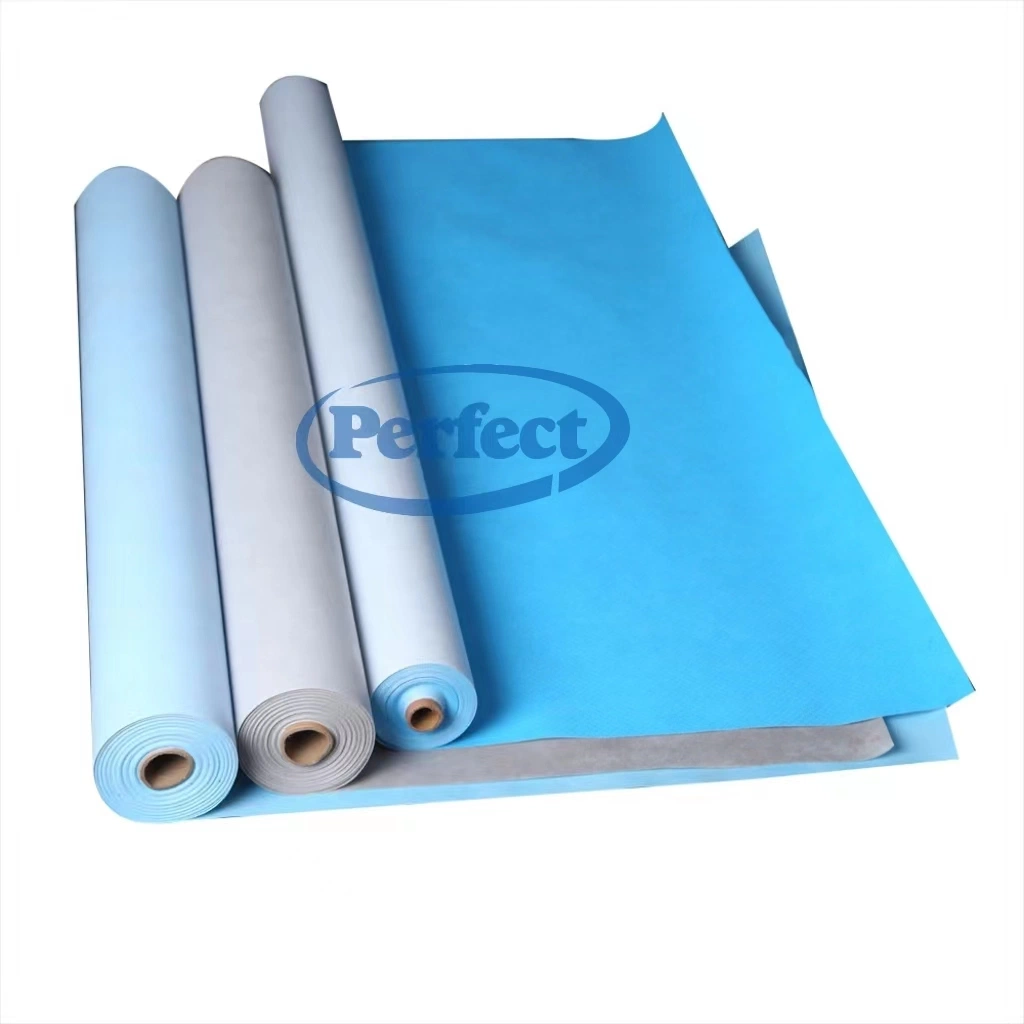 Self Adhesive Bitumen Waterproof Roof Sheet Aluminum Foil