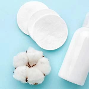 Travel Makeup Tools Skin Care Makeup Remover Facial Cleaning White Cotton Makeup Pad for Women and Baby Daily Use