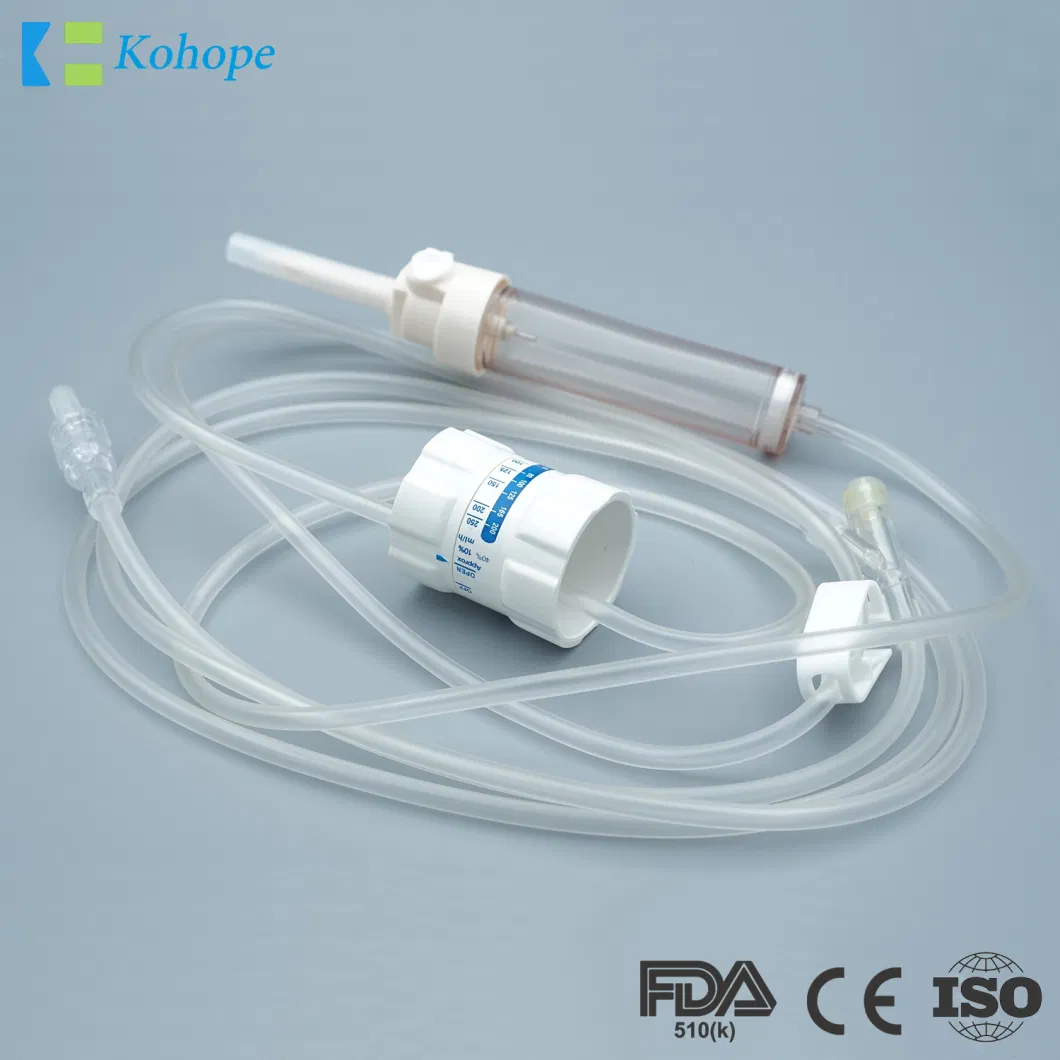 2021 New CE Certified Medical Disposable Burette Type Infusion Set