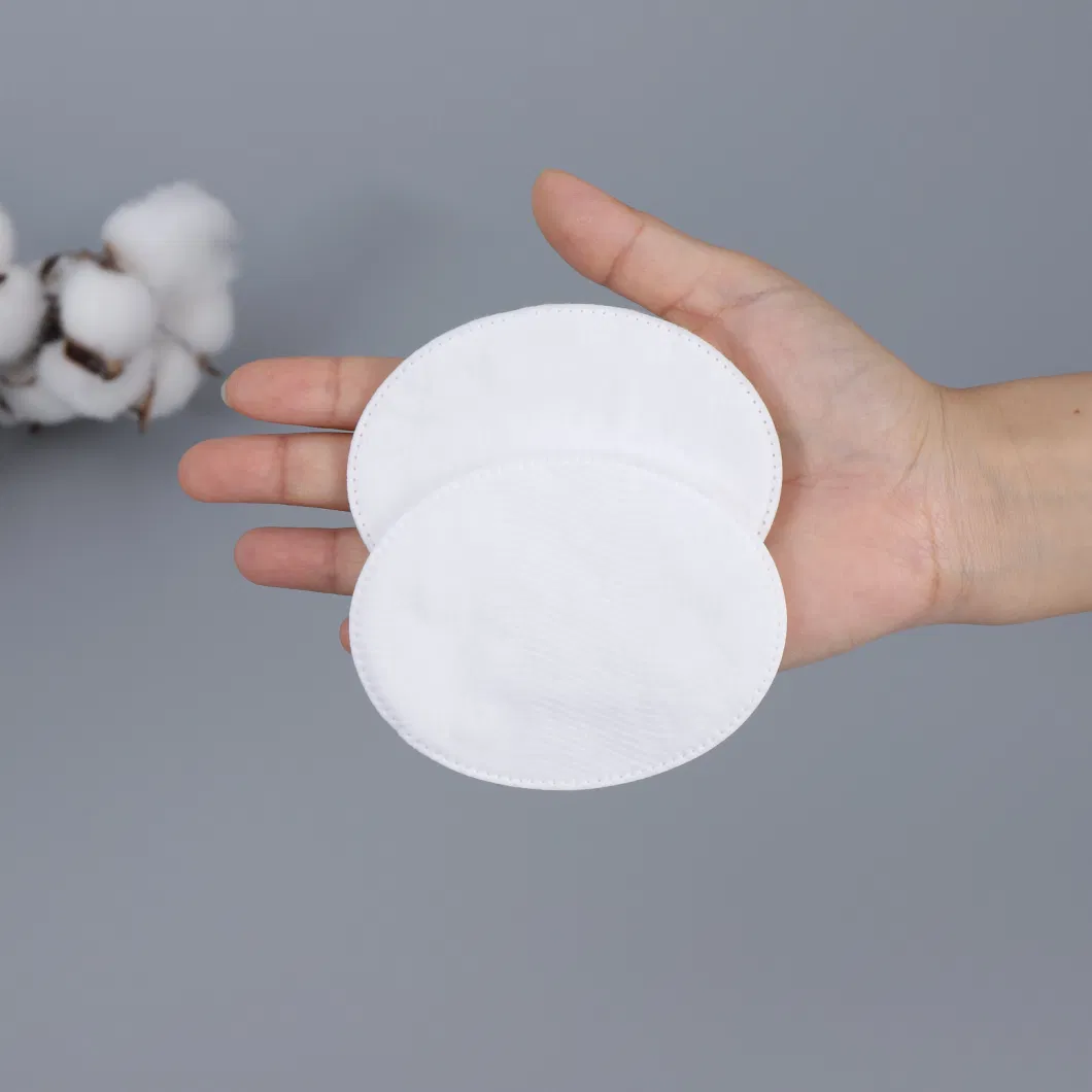 Round Cotton Pad with Different Patterns Circle Cotton Pads