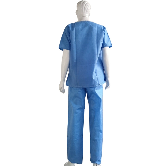 Disposable Scrub Suit Patient Suit Medical Gown Doctor Cloth